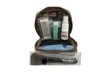 Image of Pro-Shot Hawk-Eye Nanotech Superior Lens Cleaning Kit w/ Tactical Pouch, Multi-Cam LCK-MULTI