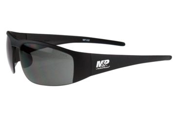 Image of Radians M&amp;p Performance 12-pack Shoot Glasses Black Frame Smoke Lens