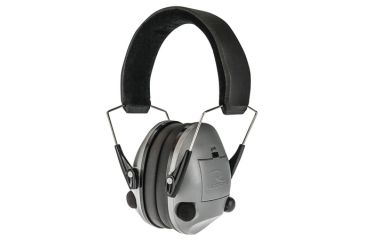 Image of Radians Transverse Electronic Ear Muffs NRR20 Silver