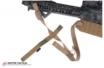 Image of Raptor Tactical Three Point Reflex Sling Adapter, Coyote Brown, RT-REFXADP-CB
