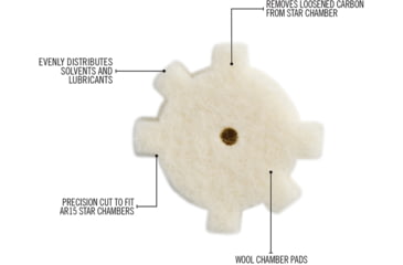 Image of Real Avid AR15 Star Chamber Cleaning Pads AVAR15CP