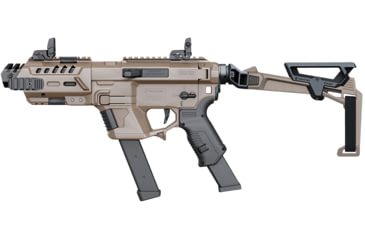 Image of Recover Tactical P-IX Modular AR Platform for Glock Pistols Folding Brace, FDE, 0, PIXPB-FBR-02