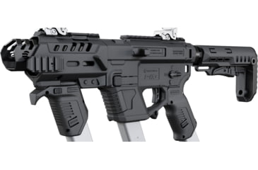 Image of Recover Tactical P-IX+MG PG9 SR20 Metal Front Guard Buffer Tube, Black, PIXPMGST01