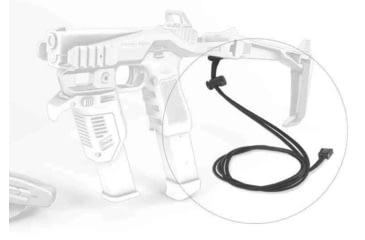 Image of Recover Tactical Stabilizer Brace Minimalist Sling, Black, FS20-01