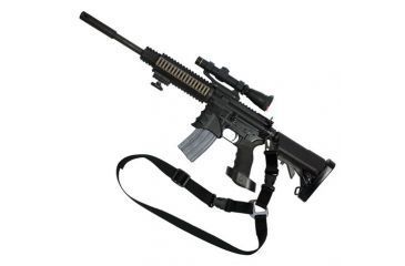 Image of Red Rock Outdoor Gear S1 Single-Point 1.25in. Tactical Sling, Black 37-005BLK