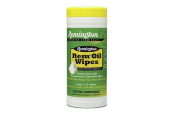 Image of Remington Oil Wipes, Pop up Wipes 7inx8in, 52613