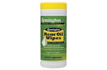 Image of Remington Rem Oil Pop-up Wipe, 7x8, 16325