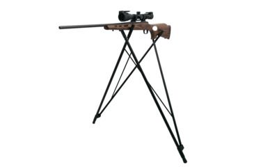 Image of Rudolph Optics Adjustable Quad Shooting Stick, Black RG-QUAD-SS