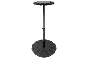 Image of Rush Creek Creations 12-Gun Spinning Floor Rack with Adjustable Height, Black, 38-8020