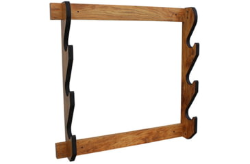 Image of Rush Creek Creations 3 Gun Wall Rack, American Cherry, 38-4040