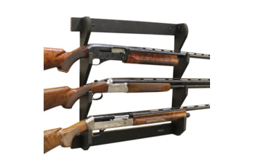 Image of Rush Creek Creations 3 Gun Wall Rack, Black, 38-3039
