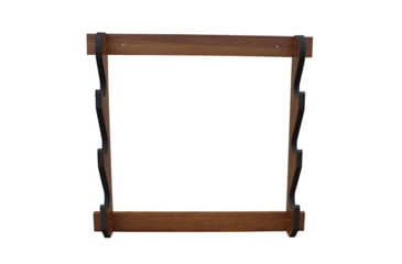 Image of Rush Creek Creations 3 Gun Wall Rack, Dark Walnut, 38-4041