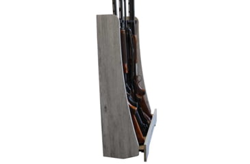 Image of Rush Creek Creations 8 Gun Floor Rack, Barn Wood, 38-4058