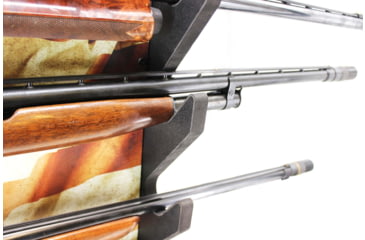 Image of Rush Creek Creations Creations Gun Rack for 4 Guns, Rifles/Shotguns, Black, Medium, 38-8084