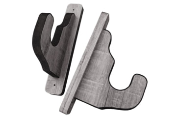 Image of Rush Creek Creations Wall Gun Display Hooks, Barn Wood, 10.2 x 1.7 x 6.2, 38-4086