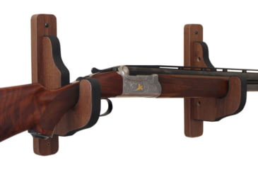 Image of Rush Creek Creations Wall Gun Display Hooks, Walnut, 10.2 x 1.7 x 6.2, 38-4087