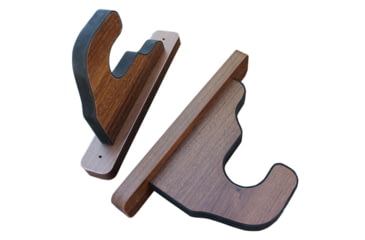 Image of Rush Creek Creations Wall Gun Display Hooks, Walnut, 10.2 x 1.7 x 6.2, 38-4087