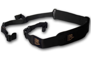 Image of S2Delta Padded Pig Tail Rifle Sling, Black, MRS2P-USA-BLK-PT-P