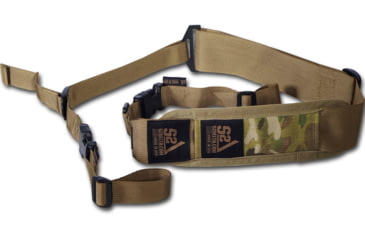 Image of S2Delta Padded Pig Tail Rifle Sling, Tan, MRS2P-USA-TAN-PT-P