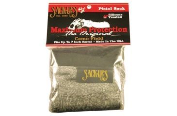 Image of Sack Ups Sack-Ups Pistol Camo Grey 9 Inch
