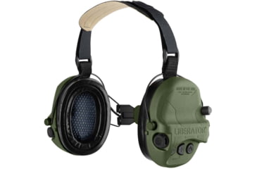 Image of Safariland - TCI Liberator Hearing Protection with Adaptive Behind-the-Head Suspension, OD Green, TCI-LIBHPB-2.0-OD