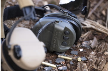 Image of Safariland - TCI Liberator Hearing Protection with Adaptive Behind-the-Head Suspension, OD Green, TCI-LIBHPB-2.0-OD