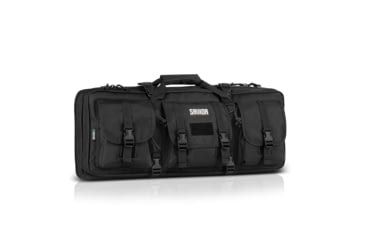 Image of Savior Equipment American Classic Double Rifle Case, Black, 31.5in L x 12in H, RB-3212DG-V1-BK