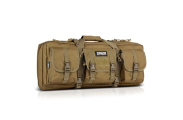Image of Savior Equipment American Classic Double Rifle Case, Dark FDE, 31.5in L x 12in H, RB-3212DG-V1-TN