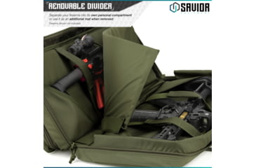 Image of Savior Equipment American Classic Shorty Double Rifle Case, 32in, OD Green, RB-3212DG-V1-OG