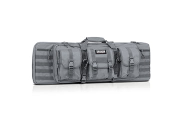 Image of Savior Equipment American Classic Double Rifle Case, Grey, 35in L x 12in H, RB-3612DG-V1-GS