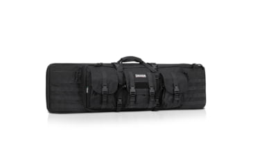Image of Savior Equipment American Classic Double Rifle Case, Black, 41in L x 12in H, RB-4212DG-V1-BK