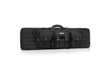 Image of Savior Equipment American Classic Double Rifle Case, Black, 54in L x 12in H, RB-5512DG-V1-BK