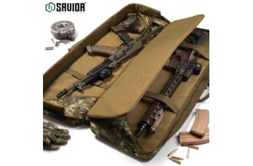 Image of Savior Equipment American Classic Double Rifle Case, Realtree Edge, 41in L x 12in H, RB-4212DG-V1-EDGE