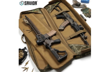 Image of Savior Equipment American Classic Double Rifle Case, Realtree Edge, 54in L x 12in H, RB-5512DG-V1-EDGE