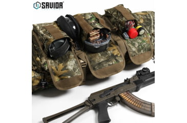 Image of Savior Equipment American Classic Double Rifle Case, Realtree Edge, 54in L x 12in H, RB-5512DG-V1-EDGE