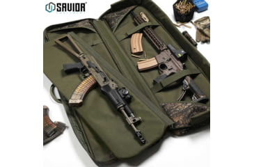 Image of Savior Equipment American Classic Double Rifle Case, Realtree Timber, 41in L x 12in H, RB-4212DG-V1-TMBR