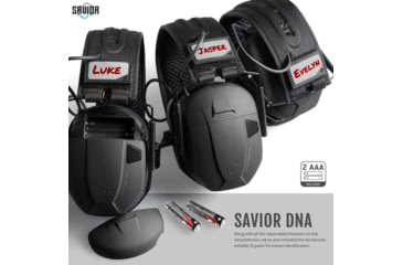 Image of Savior Equipment Apollo Electronic Sound Suppressor, Black, Collapsed: 5.5 x 5.5 x 4, EM-APOLLO-BK