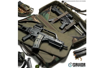 Image of Savior Equipment Camo American Classic Shorty Double Rifle Bag, M81 Woodland, 24in, RB-2412DG-V1-M81