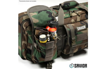 Image of Savior Equipment Camo American Classic Shorty Double Rifle Bag, M81 Woodland, 24in, RB-2412DG-V1-M81