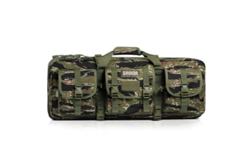 Image of Savior Equipment Camo American Classic Shorty Double Rifle Bag, Tiger Stripe, 24in, RB-2412DG-V1-TIGR