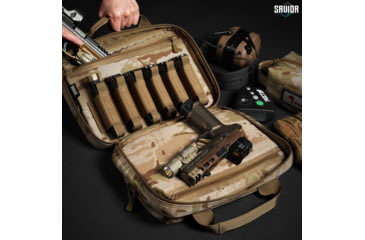 Image of Savior Equipment Multicam Specialist Pistol Case, Multicam Arid, 12.5in L x 8.5in H x 2.5in W, HC-DGSPORT-WS-MCID