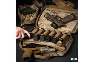 Image of Savior Equipment Multicam Specialist Pistol Case, Multicam Arid, 12.5in L x 8.5in H x 2.5in W, HC-DGSPORT-WS-MCID