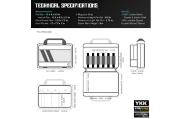 Image of Savior Equipment MULTICAM Specialist Pistol Case, Multicam Black, HC-DGSPORT-WS-MCB