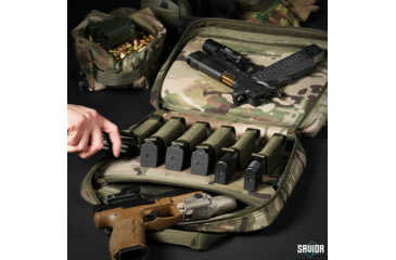 Image of Savior Equipment MultiCam Specialist Pistol Case, Multicam Original, 12.5in L x 8.5in H x 2.5in W, HC-DGSPORT-WS-MCOG