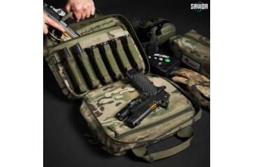 Image of Savior Equipment MultiCam Specialist Pistol Case, Multicam Original, 12.5in L x 8.5in H x 2.5in W, HC-DGSPORT-WS-MCOG