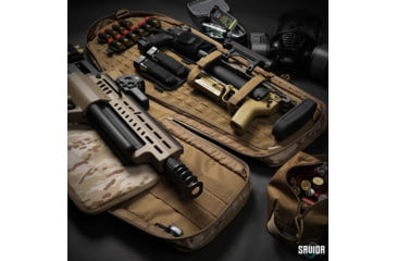 Image of Savior Equipment MULTICAM T.G.B Coffin Covert Single Rifle Case, 34in, Multicam Arid, RB-COVERT34-SS-MCID