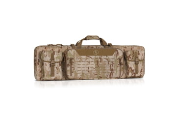 Image of Savior Equipment Multicam Urban Warfare Double Rifle Case, Multicam Arid, 45in L x 12in H, RB-4612DG-VER2-MCID