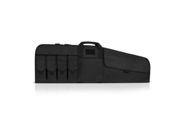 Image of Savior Equipment Patriot Single Single Rifle Case, Black, 35in L x 7.5-12.5in W, RB-SG36-V1-BK