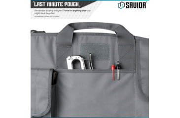Image of Savior Equipment Patriot Single Single Rifle Case, 41in, Gray, RB-SG42-V1-GS