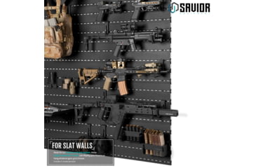 Image of Savior Equipment Wall Rack System Attachments Rifle Hooks